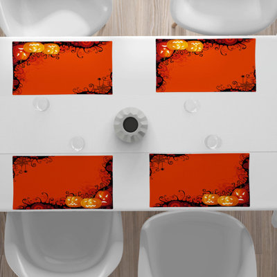 Polyester Abstract Rectangle Placemat
