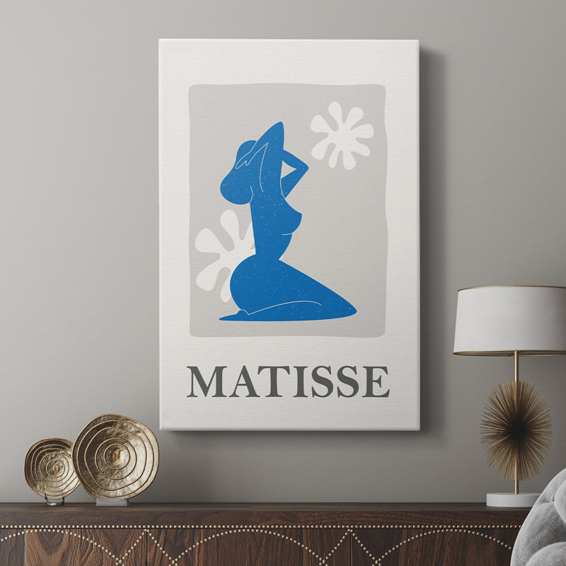 Matisse CCL XXI, reproduction d'art encadrée - Cavas, H 18 po x l 12 po