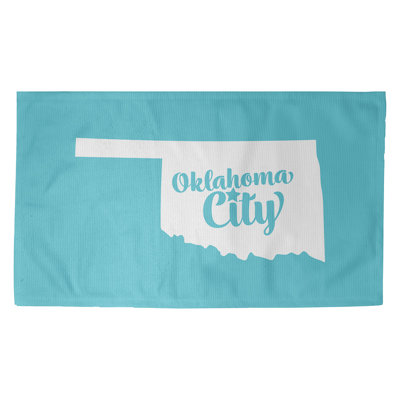 Tapis de ville bleu Oklahoma