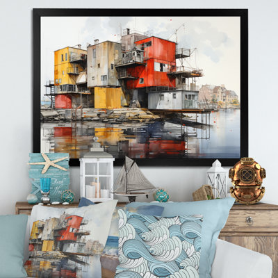 Port Urban Waterfront sur toile