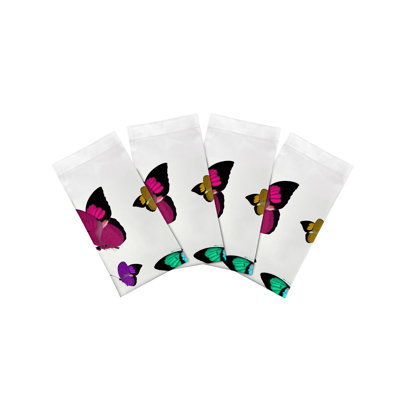 Butterflies Cotton Sateen Dinner Napkins