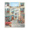 «European Village Traditional Town Square Bistro Flowers», art mural XXL sur toile tendue par Ruane Manning