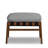 Mid Century Solid Wood Lounge Chair & Ottoman-121466848