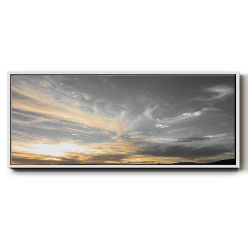 «Sky Above», reproduction d'art sur toile, Blanc, H 12 po x l 30 po x P 1,5 po