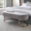 Accringt Velvet Upholstered Bench-288331450