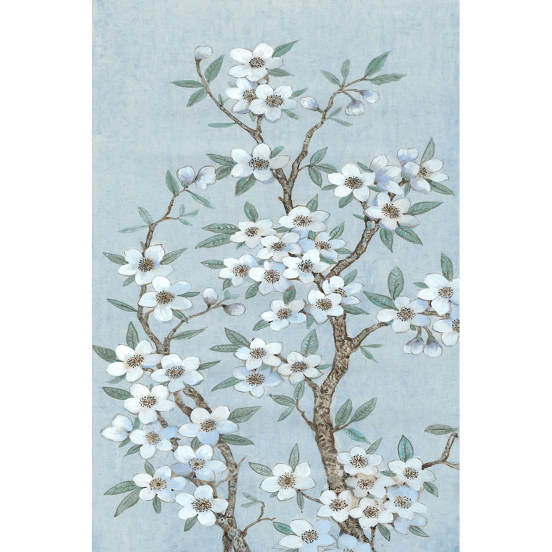 Branches de fleurs I, H 12 po x l 8 po