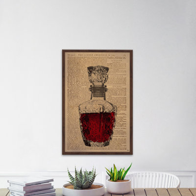 «Rose Wine» par Eyre Tarney - impression encadrée