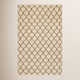 Tiles Navy Handwoven Jute Rug