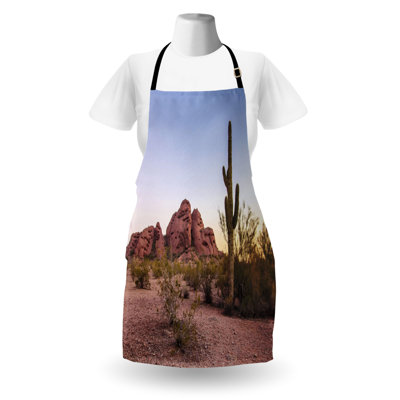 Tablier East Urban Home, cuisine, jardinage, taille adulte, rose séché fauve