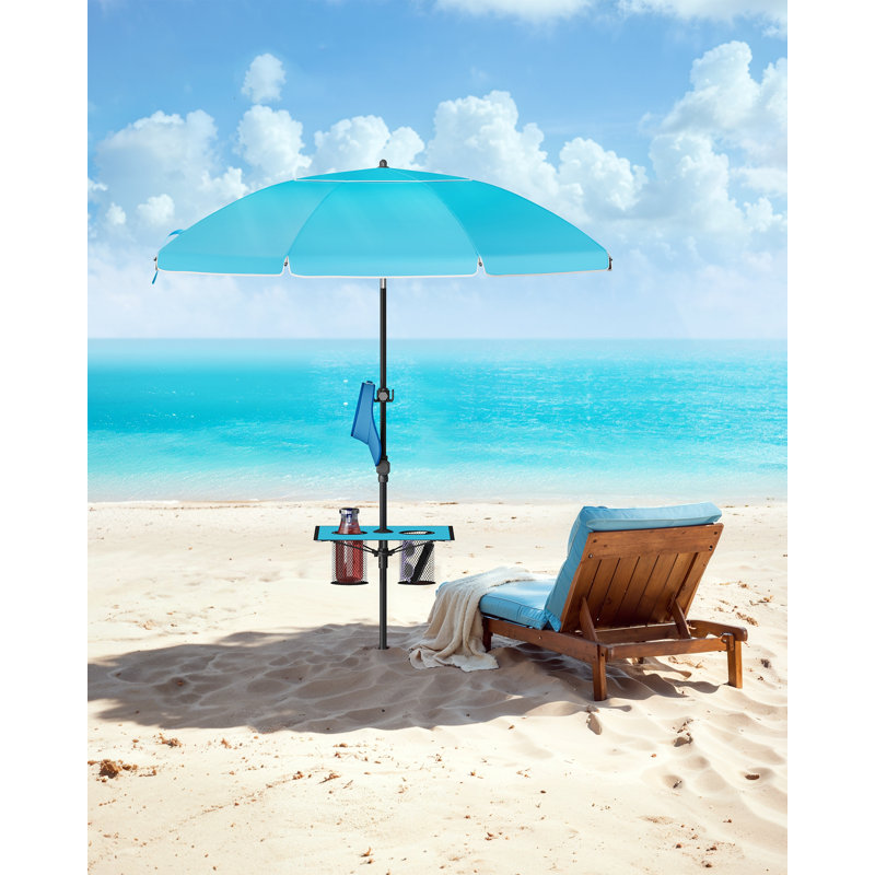 11cm Beach Parasol, Blue