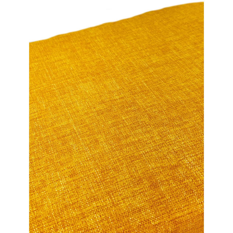 Coussin de siège d'extérieur 1 pièce Ebern Designs, Jaune