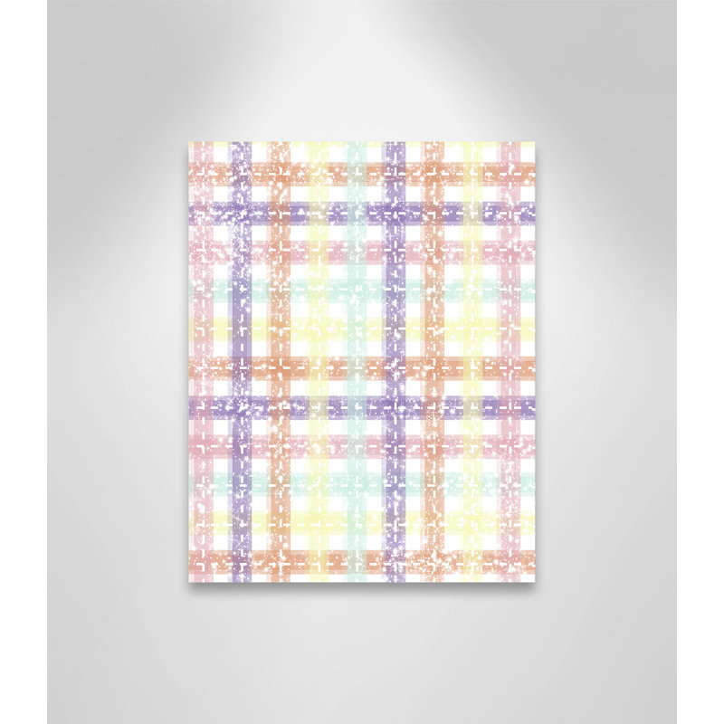 Adhésif décoratif à carreaux uniques, H 14 po x l 11 po x P 1,5 po, Canevas