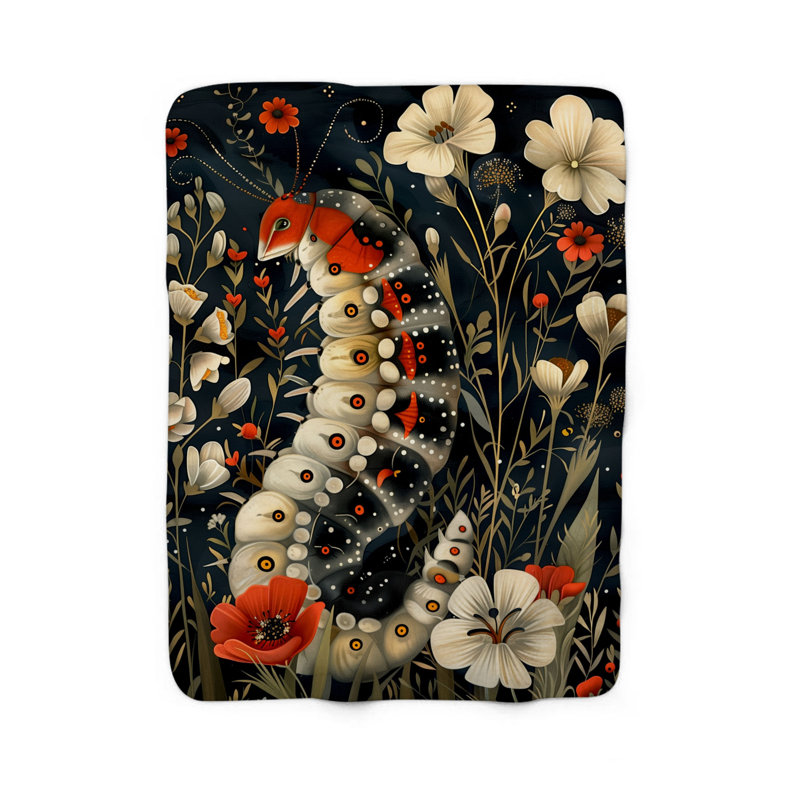 Couverture Garden Creatures, L 60 po x l 50 po