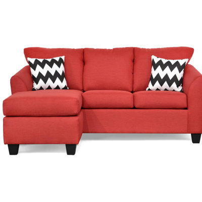 Ryant Upholstered L-Shaped Sectional Reversible