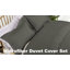 3 Piece Duvet Cover Set, 100% Brushed Microfiber Comforter Set with Ties - NTBAY-62294987-50275928