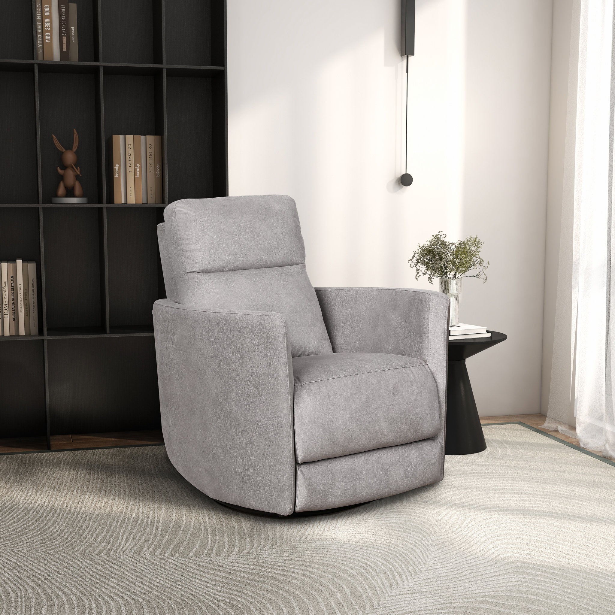 Latitude Run® Baddock Power Recline Swivel Glider Recliner Chair | Wayfair