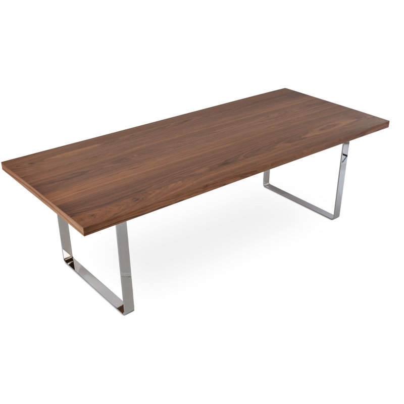 Bosphorus 71" Dining Table, Chrome