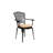 3 Piece Patio Bistro Set Cast Aluminum Bistro Table And Chairs Set Of 2 With Umbrella Hole-1849861312