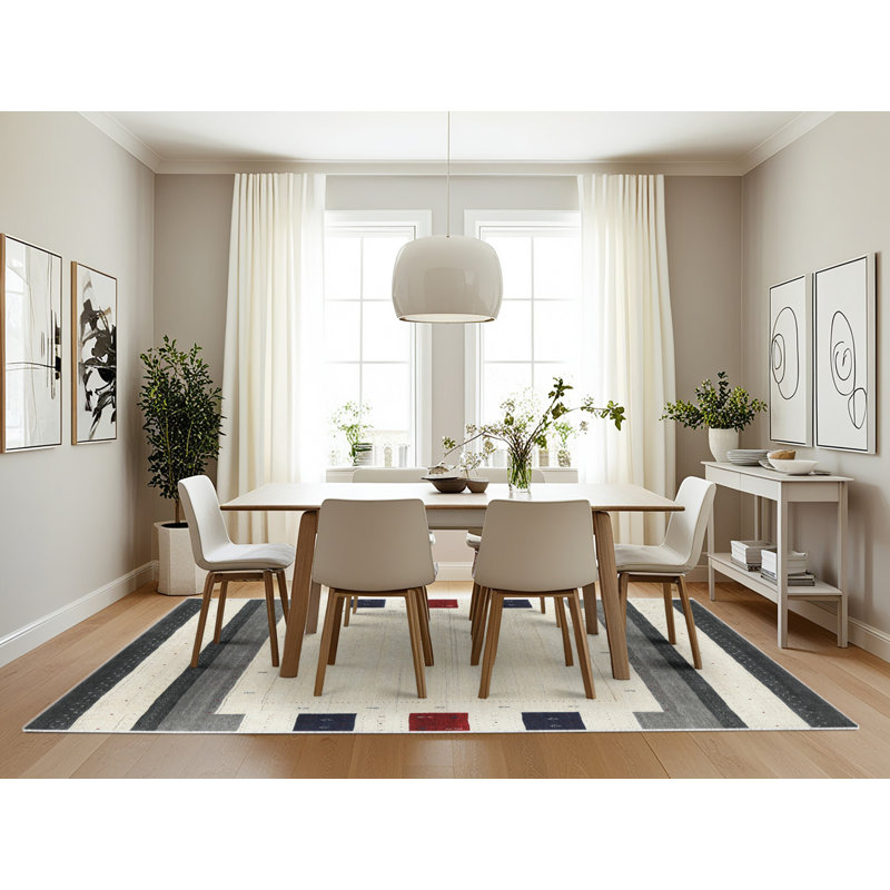 Tapis gris Riviere, Rectangle 7 pi x 10 pi