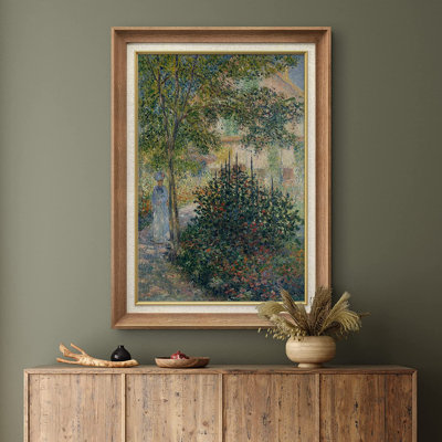 The Artist's Garden In Argenteuil - Print