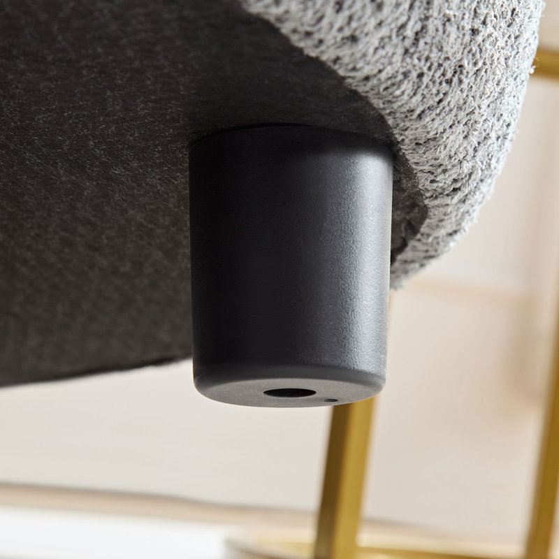 Comfortable Modern Chair With Ottoman And Side Table