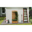 Adyline Wooden Planter with Trellis for Garden 76 x 36 x 170 cm Brown