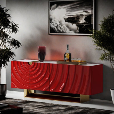 Italian Style Light Luxury Dining Sideboard