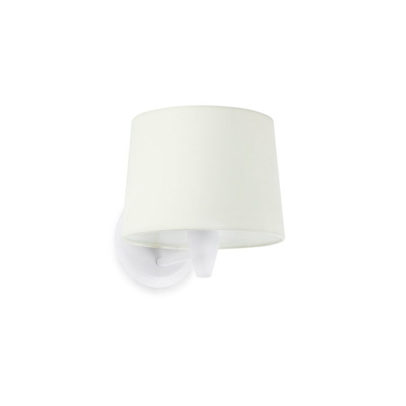 Conga Wall Lamp, Matt White, White