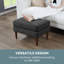 Repose-pieds standard large de 27 po Corwith-878894495