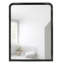 Miroir mural de salle de bain / meuble-lavabo avec cadre en bois-88364437-93236024