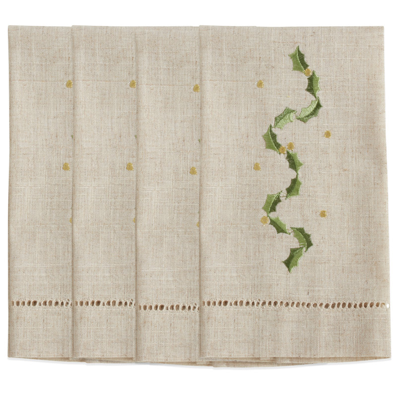 Embroidered Tea Towel Kitchen Towel