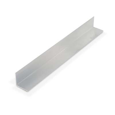 Finition moulée Outwater Alu222-M 3/4 po x 3/4 po x 3/64 po (0,047 po), moulure d'angle en aluminium de 72 po de longueur (paquet de 18)