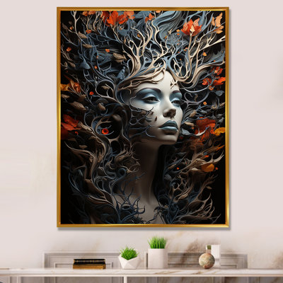 Azyria surréalisme métamorphose des ombres sur toile