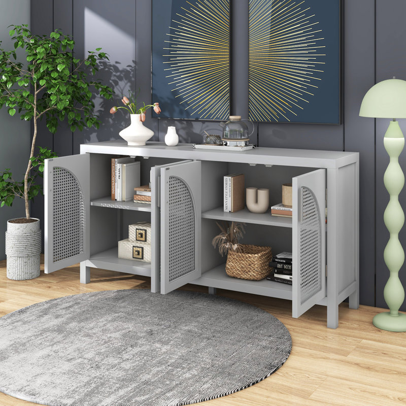 Buffet 60,26 po Aleshea, Gris