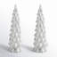 Mireille 2-Piece Set LED Snow Tabletop Trees-2082216618
