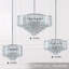 Lustre moderne en cristal à 4 niveaux-957606502-957606510