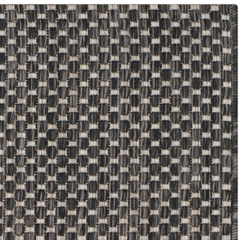 Sezis Performance Solid Color Indoor/Outdoor Area Rug, Runner 2'3" x 16'