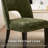 Upholstered Armless Dining Chair With High Back(Set of 2)-1996083186
