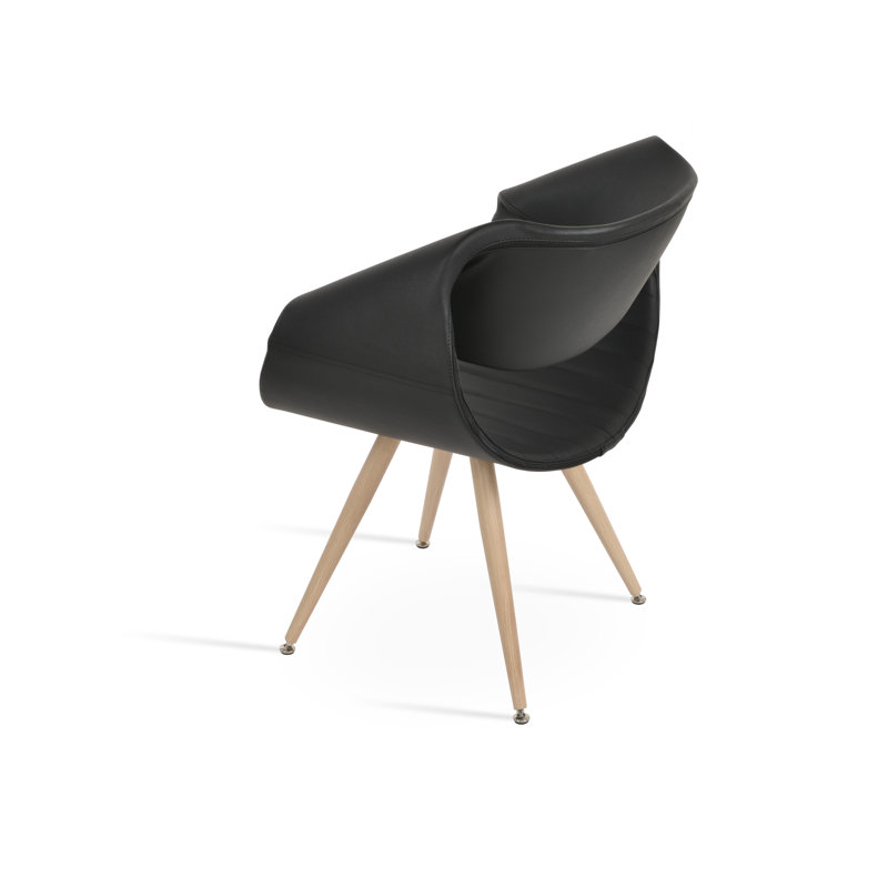 Fauteuil Seminyak Star, Noir, Naturel
