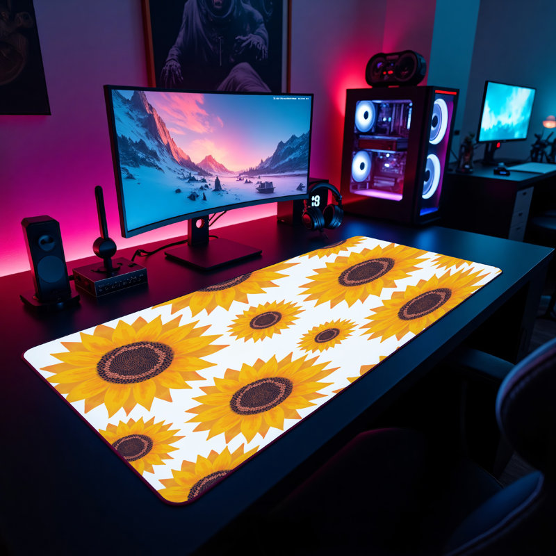 Polyester Desk Pad, 23.6x13.8