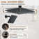 Rainfall Symphony Dual Shower Head Pressure-Balanced Complete Shower System with Digital Display