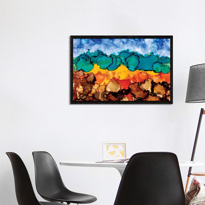 Autumn Terrain I by Regina Moore - Gallery-Wrapped Canvas Giclée on Canvas, Black Floater Frame, 101.6 cm H x 66.04 cm W