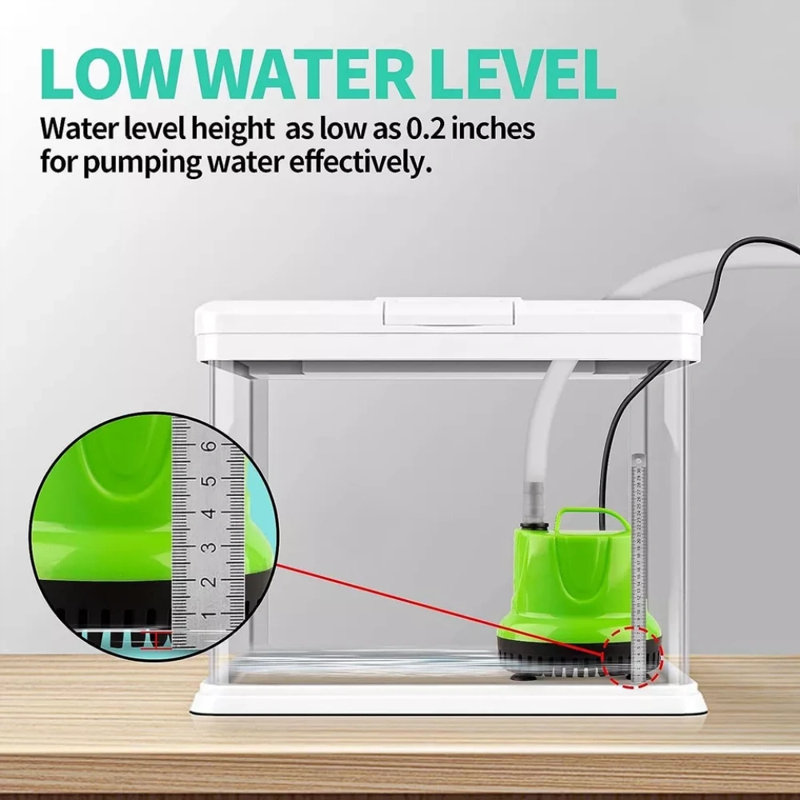 Fontaine aquarium 60w 845gph 60w, H 5,43 po x l 3,93 po x P 4,72 po