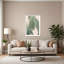Coastal Retreat Calla Leaf by  - Picture Frame Graphic Art on Paper-81386758