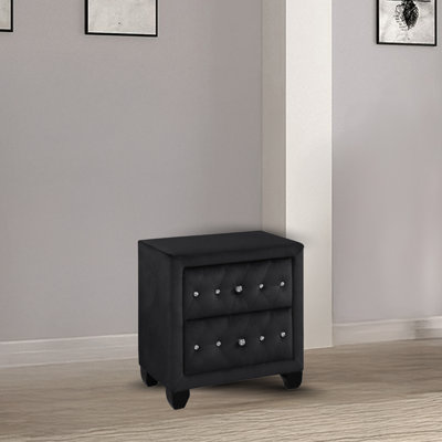 Table de chevet 2 tiroirs Rausch