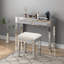 Tabouret de coiffeuse d'appoint Mikayil -366930233