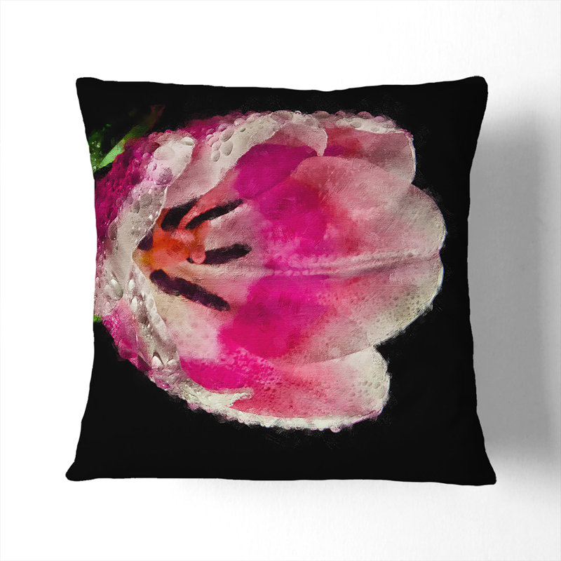 Square Throw Cushion, White, 40cm H x 40cm W x 15cm D