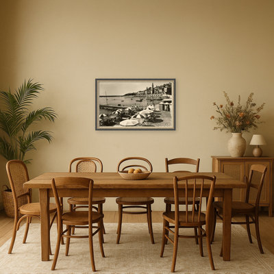 «Summer in France No. 3», reproduction d'art sur toile encadrée