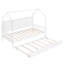 Lit gigogne en bois, lit avec tablette-771267304