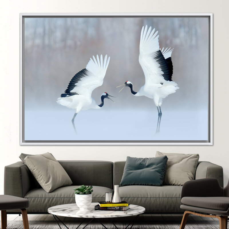 Print on Canvas, White Floater Framed, 60 cm H x 90 cm W